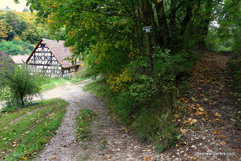 half-timbered house