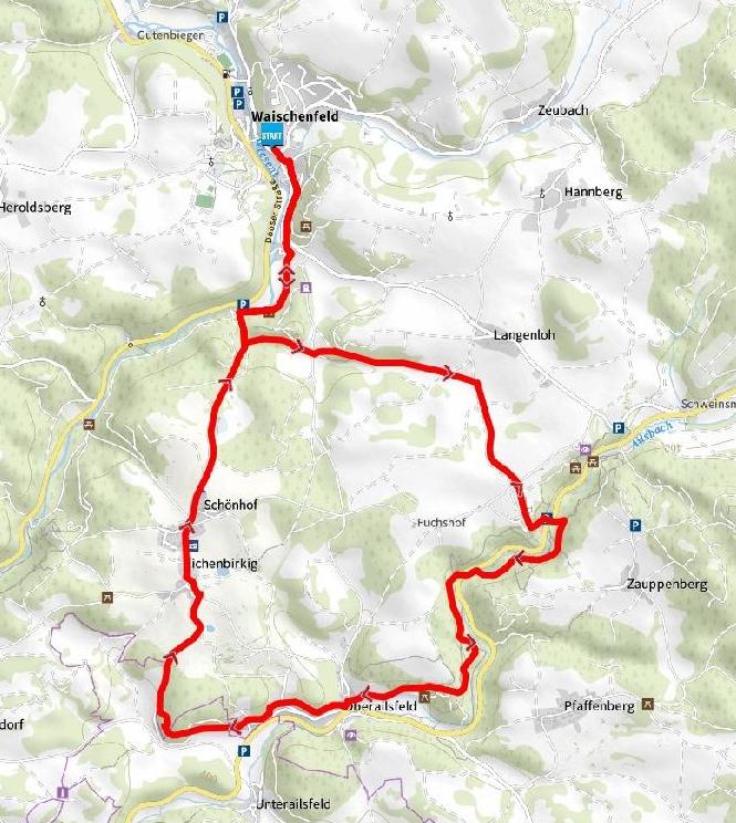 waischenfeld trail map