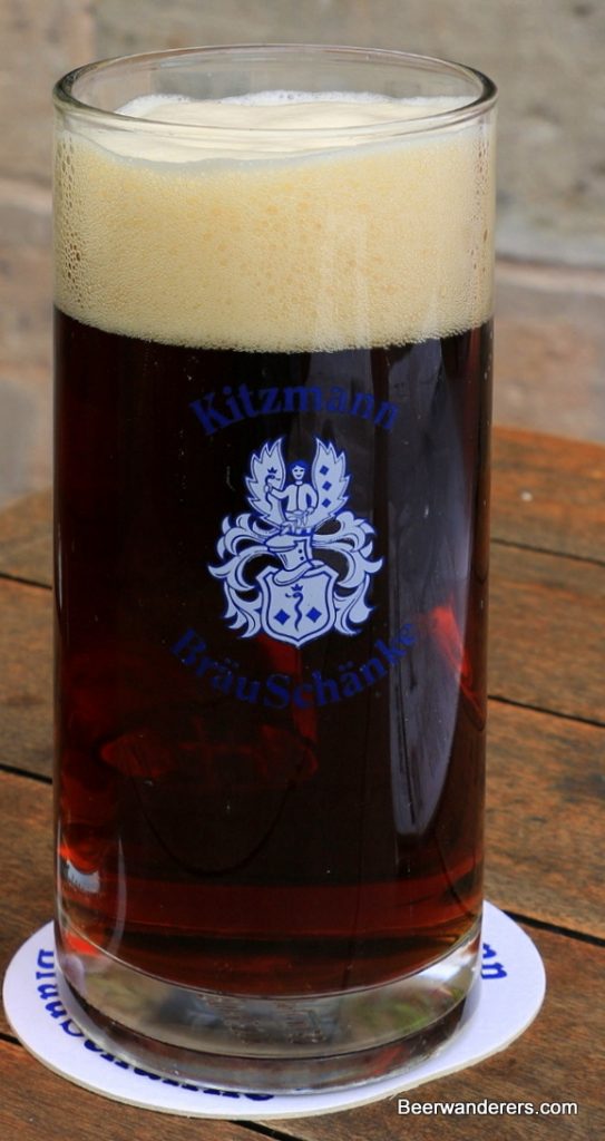 dark beer in mug