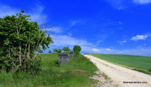 Sambach area hiking trail