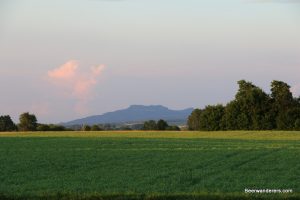 landscape with clouds