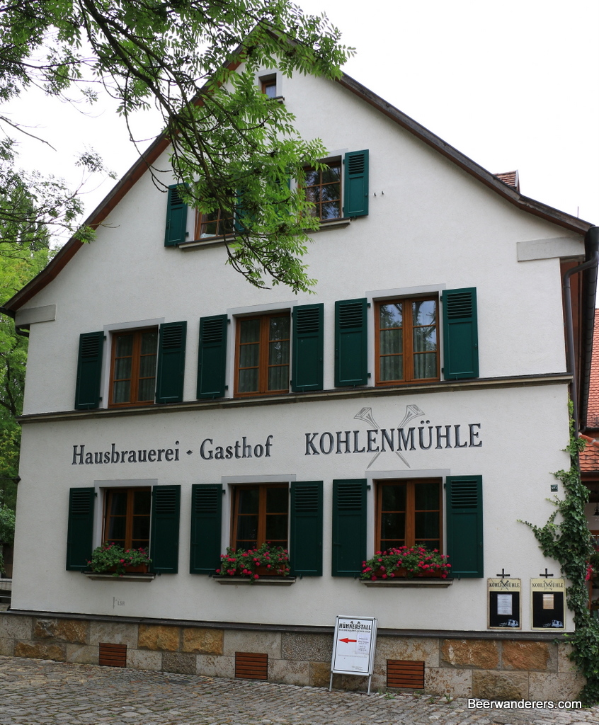 exterior of brewery
