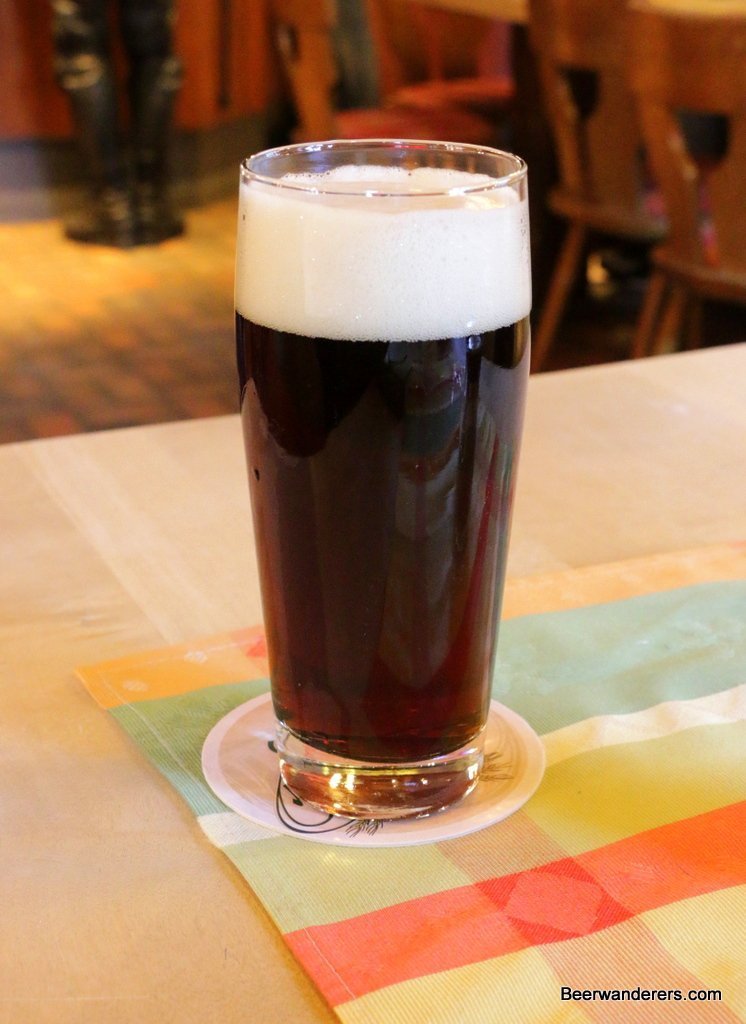dark beer in glass