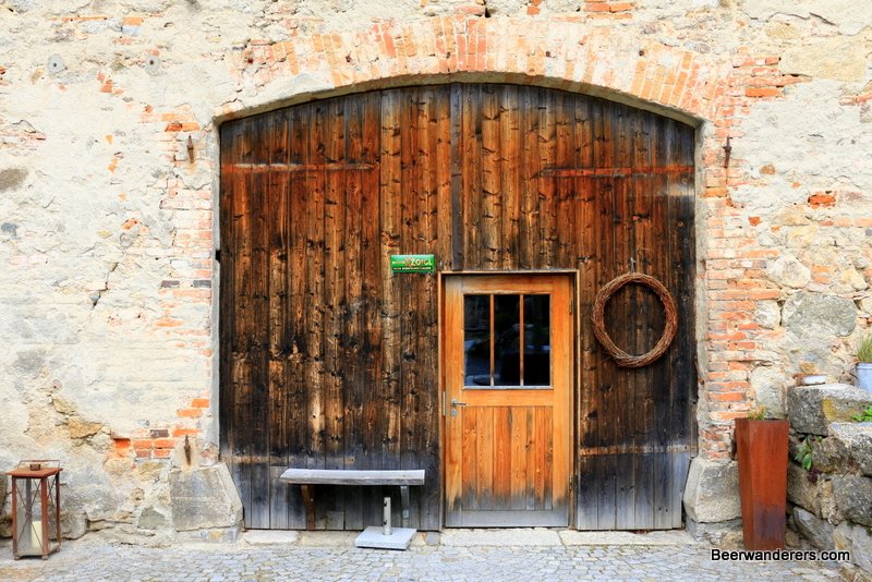 wooden barn door