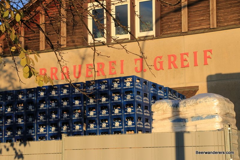 brewery with cases