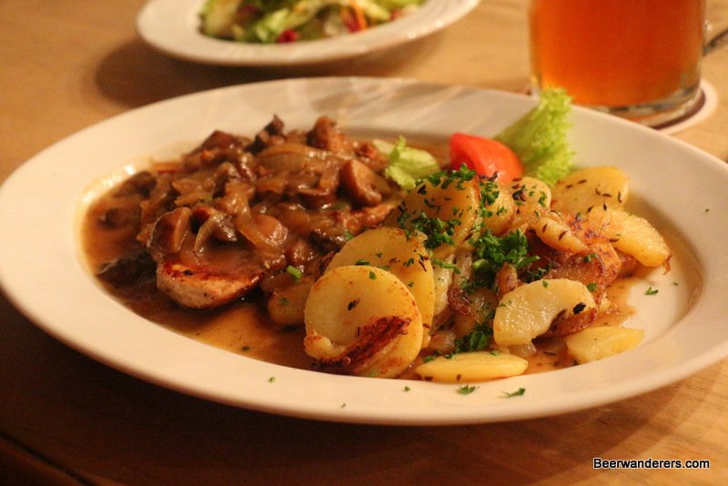 meat with potatoes