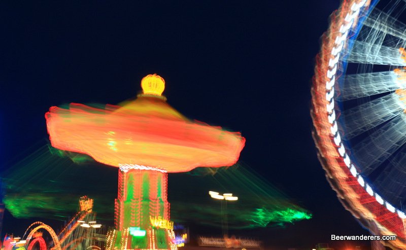 oktoberfest at night