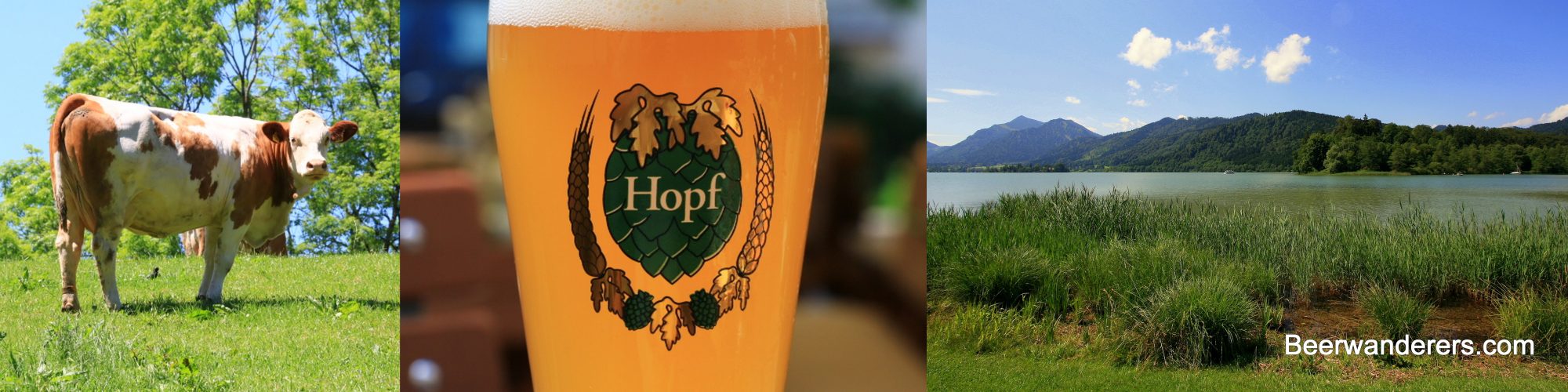 beer hiking from schliersee to miesbach & Hopf