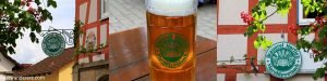 brewery sign beer in logo mug