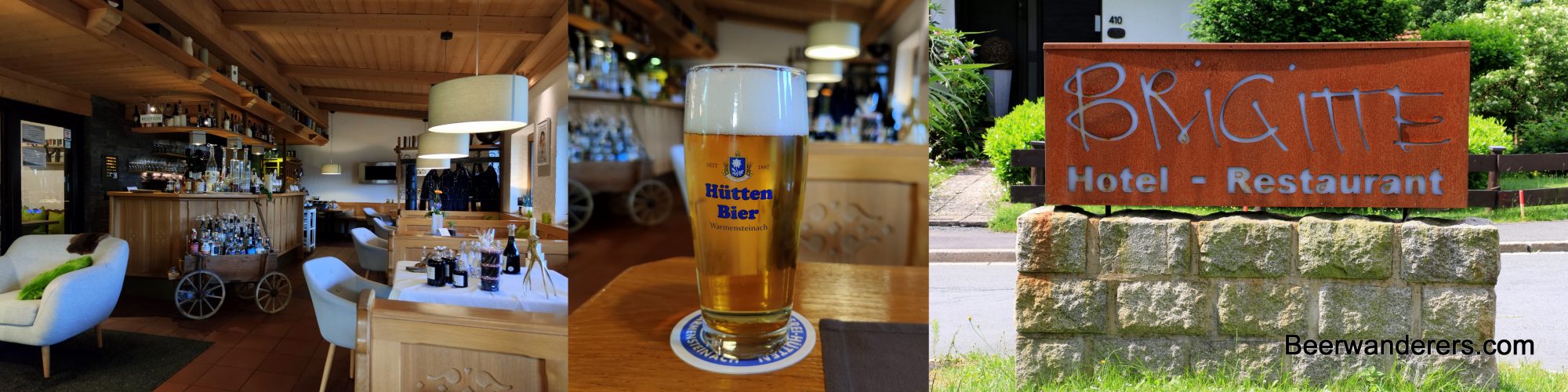 restaurant interior, beer, sign