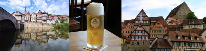 Schwäbisch Hall Beer Adventure by train
