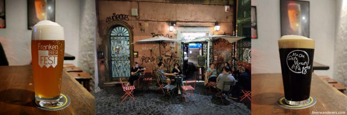 Franconian beer in Rome