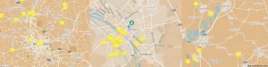 map of breweries