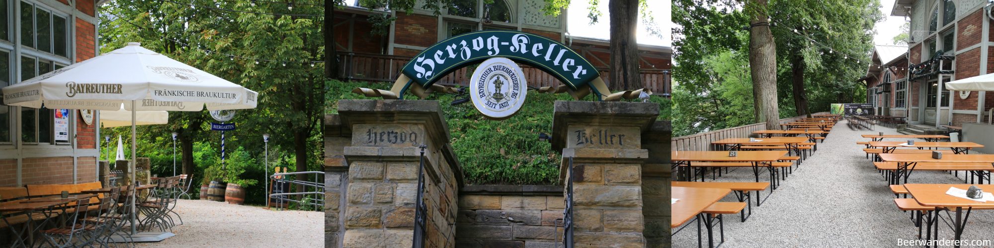 three images from a Bierkeller