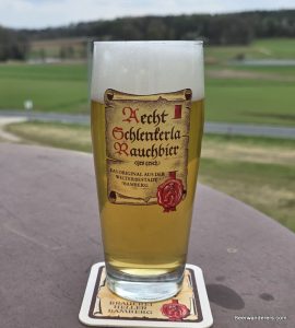 Schlenkerla unfiltered Lagerbier on tap