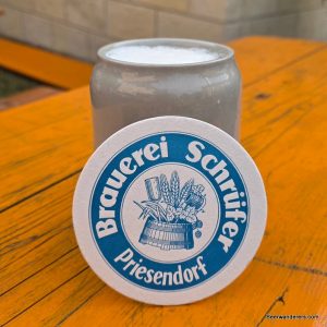 Schrüfer Vollbier Hell gravity dispense